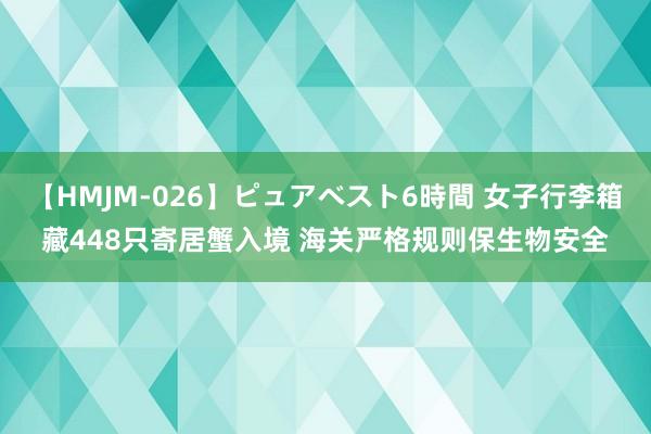 【HMJM-026】ピュアベスト6時間 女子行李箱藏448只寄居蟹入境 海关严格规则保生物安全