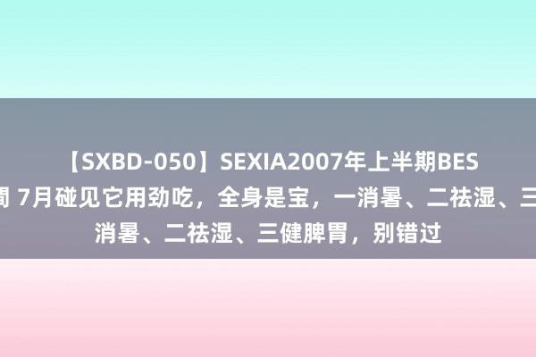 【SXBD-050】SEXIA2007年上半期BEST 全35作品8時間 7月碰见它用劲吃，全身是宝，一消暑、二祛湿、三健脾胃，别错过