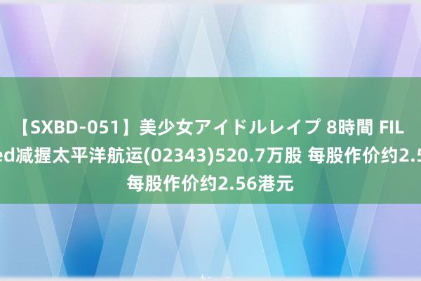 【SXBD-051】美少女アイドルレイプ 8時間 FIL Limited减握太平洋航运(02343)520.7万股 每股作价约2.56港元