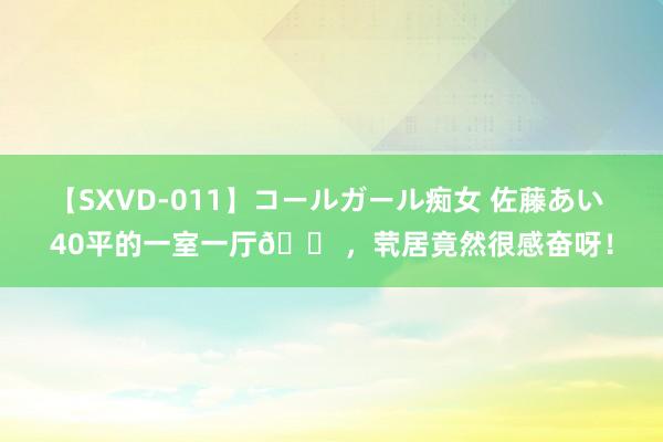 【SXVD-011】コールガール痴女 佐藤あい 40平的一室一厅?，茕居竟然很感奋呀！